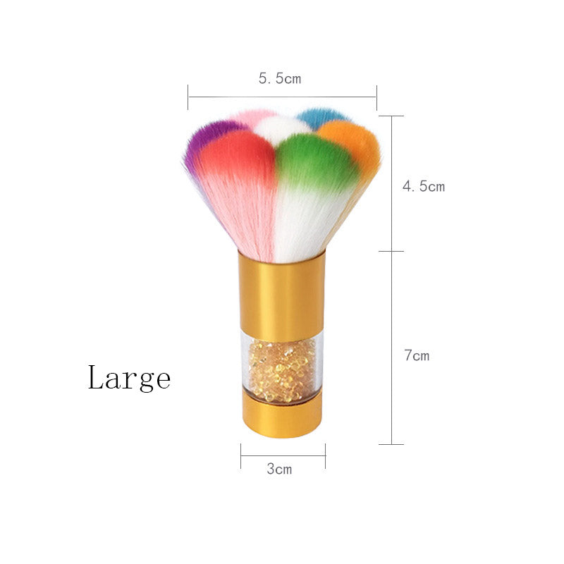 Acrylic Dust Brush for Nails & Makeup