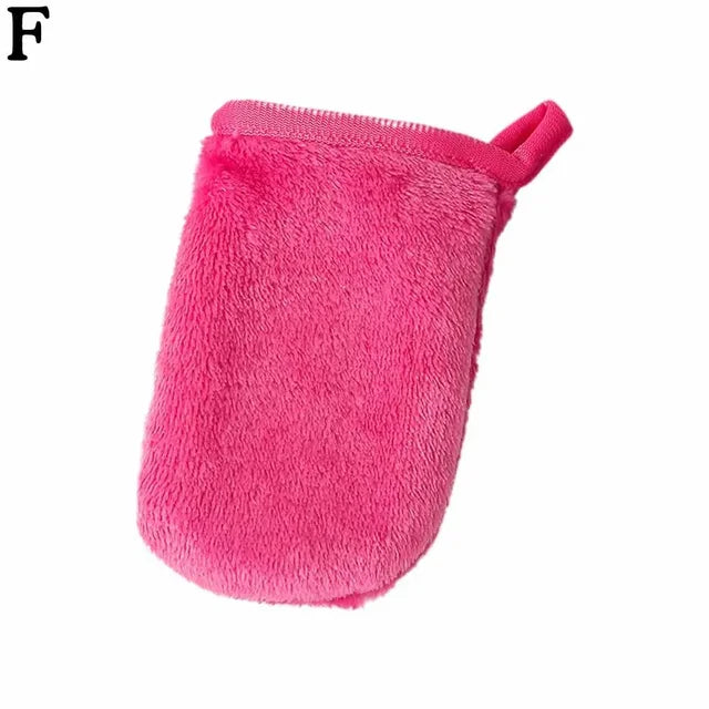 Microfiber Makeup Remover Cleansing Gloves