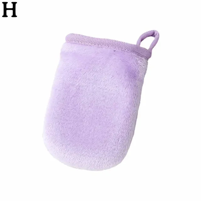 Microfiber Makeup Remover Cleansing Gloves