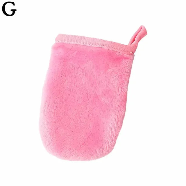 Microfiber Makeup Remover Cleansing Gloves