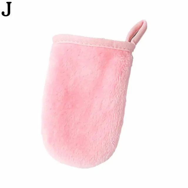 Microfiber Makeup Remover Cleansing Gloves