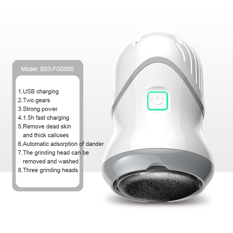 Rechargeable Electric Foot File