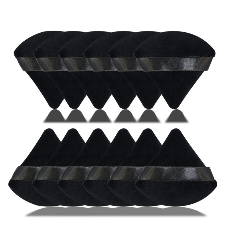 Triangle Crystal Cotton Powder Puff