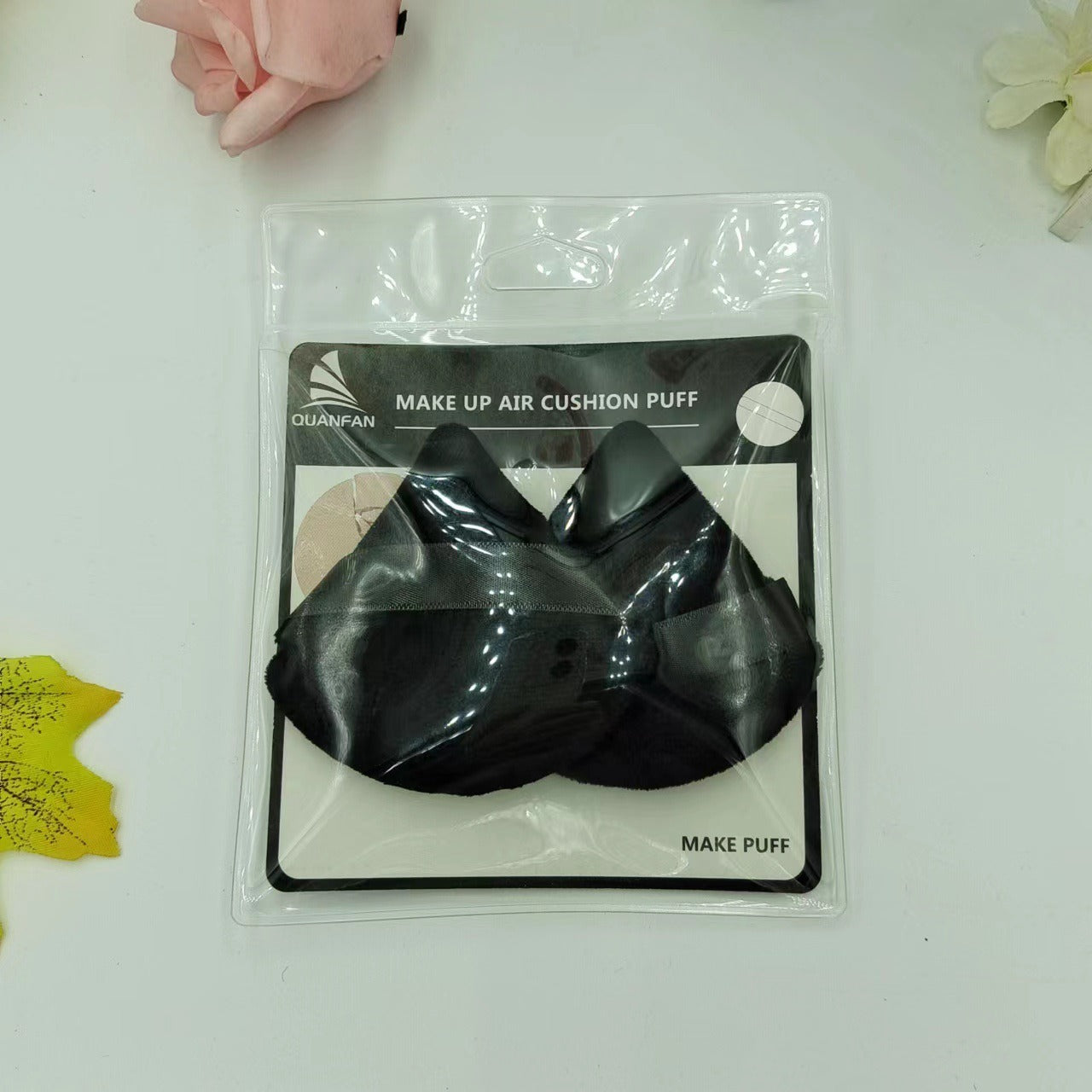 Triangle Crystal Cotton Powder Puff