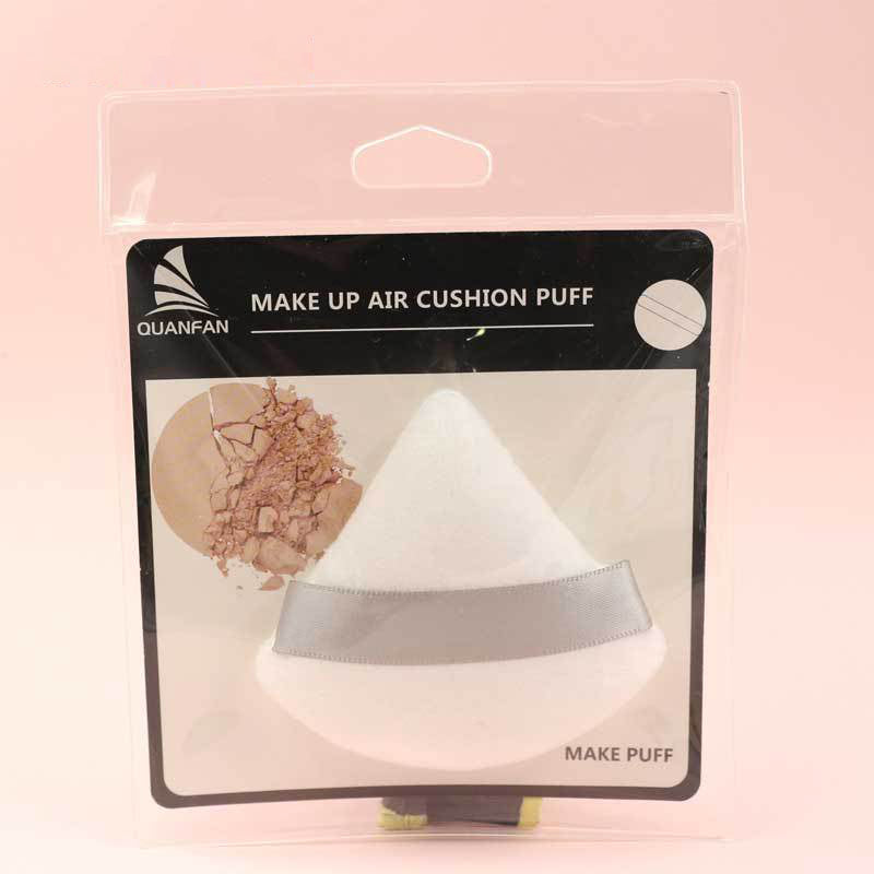 Triangle Crystal Cotton Powder Puff