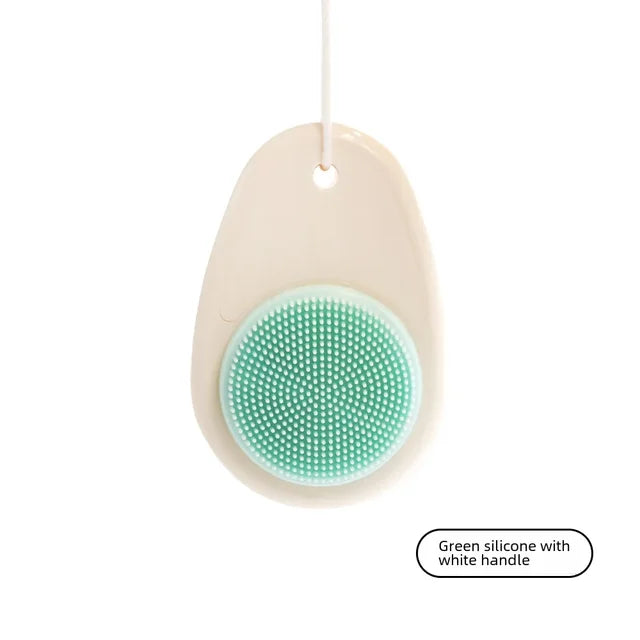 Double-Sided Silicone Face Brush for Deep Pore Cleaning