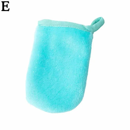 Microfiber Makeup Remover Cleansing Gloves