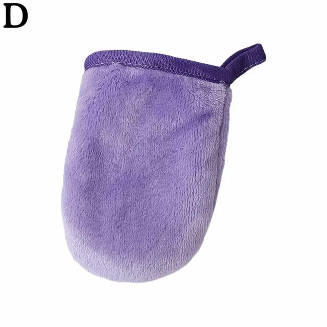 Microfiber Makeup Remover Cleansing Gloves