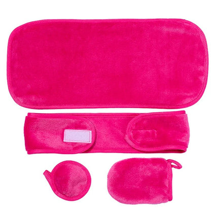 Reusable Makeup Remover Cloth Set (4-Piece)