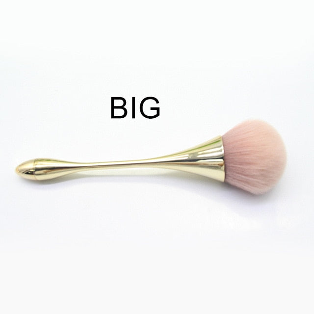 Big Kabuki Makeup Brush (Gold