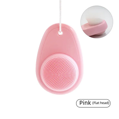 Double-Sided Silicone Face Brush for Deep Pore Cleaning