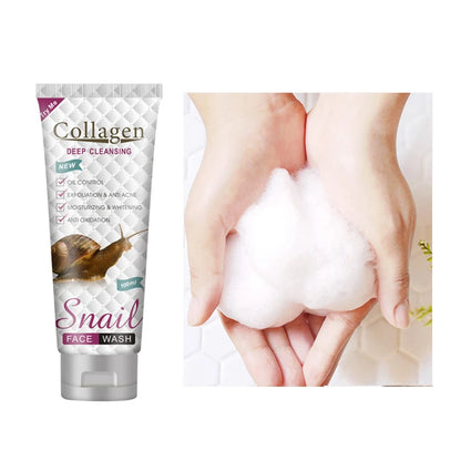 Snail Collagen Acne-Fighting Face Wash